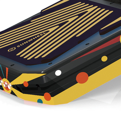 skate elétrico 16m/H da roda de 7Ah 1000w Hoverboard único